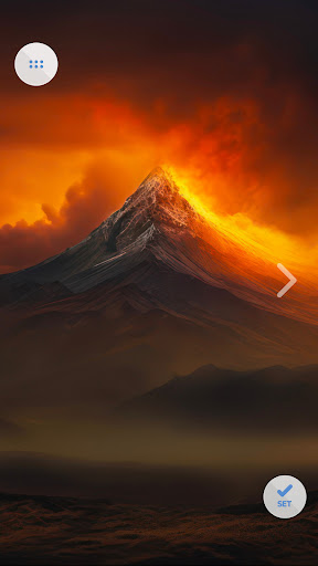 Unique volcano wallpapers Screen 2