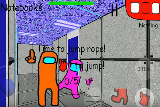 Red Baldis Impostor In Among Us