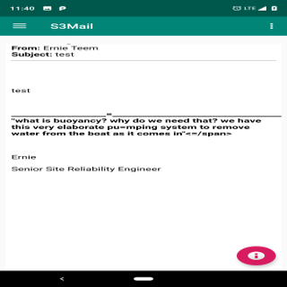 S3Mail Screenshot 4 - AppWisp.com