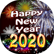 New Year 2020 Cards 3.0 Icon