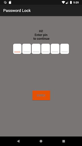 Password Lock Screen 3