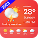 天気ウィジェット: ライブ予報 - Androidアプリ