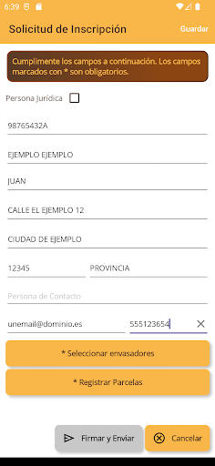 Registra IGP Lenteja T. de C.