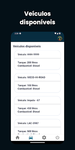 SmartFuel Screen 2