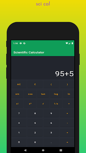 Calculator for sci Screen 3
