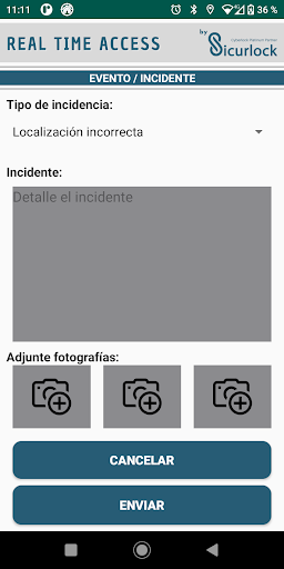 RTA - Real Time Access Screen 3