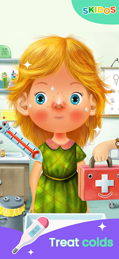 Android application Doctor Games for Kids learning screenshort