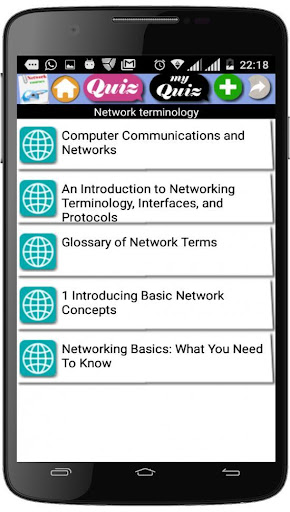Network Courses Screen 2