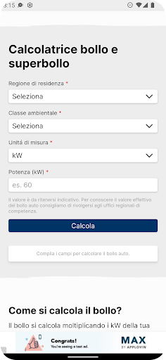 Controllo Targa Screen 2