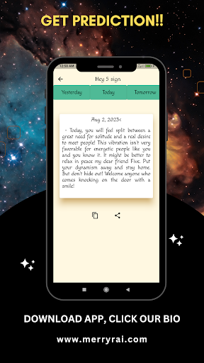 Numerology predicts Screen 3