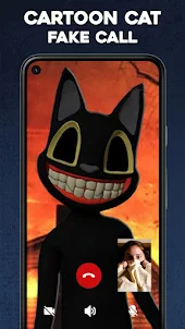 Scary Cartoon Cat Video Call