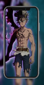 Screenshot 6 Black Anime Clover hd 5K Wallp android