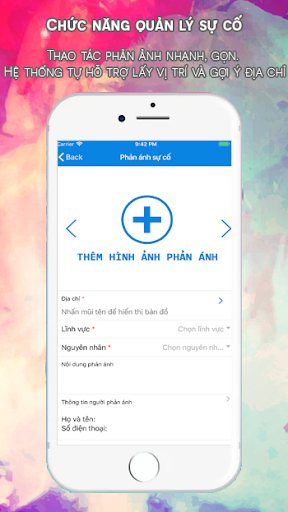 Phản ánh sự cố HTKT Bình Dương Screen 2
