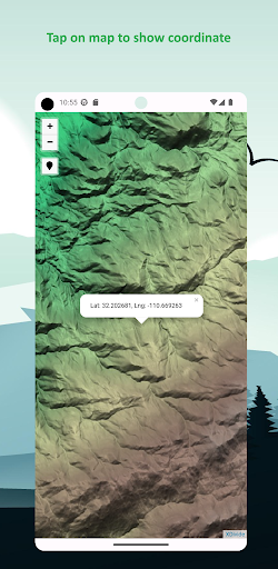 Saguaro Offline Topo Map Screen 3