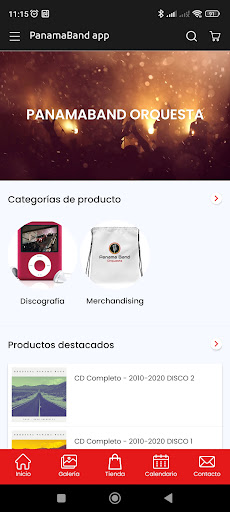 Panama Band app Screen 2