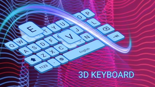 3D Keyboard - Themes & GIF
