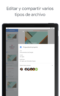 Documentos de Google Screenshot