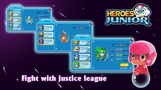 Superheroes Junior Premium екранна снимка