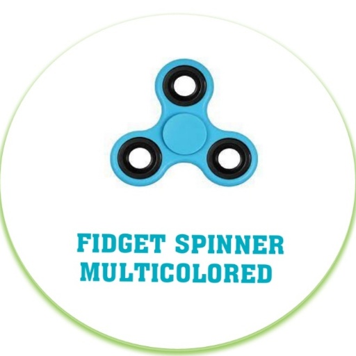 FIDGET SPINNER MULTICOLORED logo
