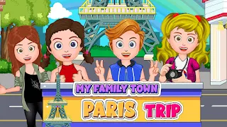 My Family Town - Paris Trip - Screenshot 2