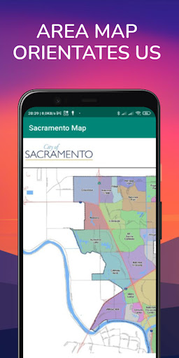 Sacramento Map Screen 3