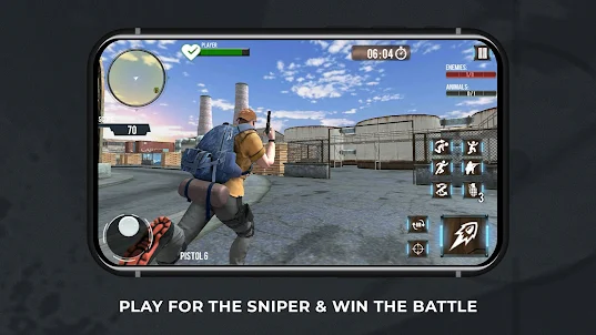 Sniper Game Of Commando Strike