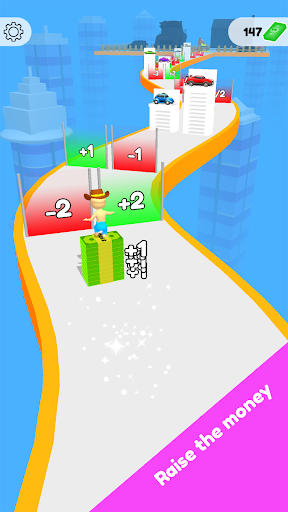 Android application Ride The Money screenshort
