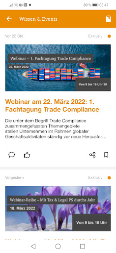 PwC Tax & Legal App Screen 3