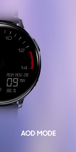 R6 Tachometer Watch Face Screen 3