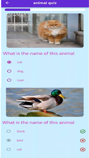 animal quiz - animal name quiz Screen 2