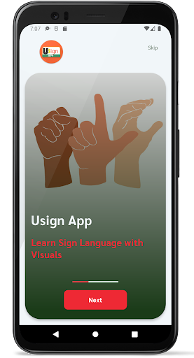 Usign App Screen 2