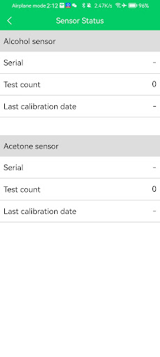 Breath Meter Breathalyzer Screen 3