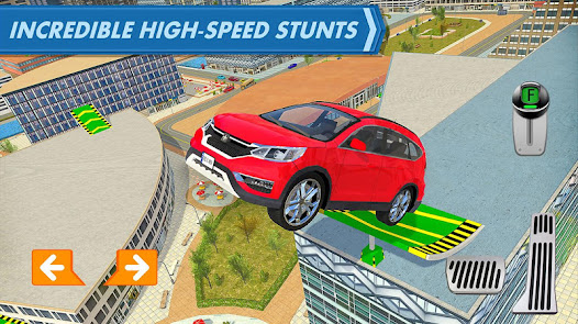 Captura de Pantalla 7 City Driver: Roof Parking Chal android