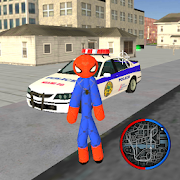  Stickman Spider Rope Hero Gangstar vegas Crime 