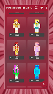 Princess Skins for Minecraft