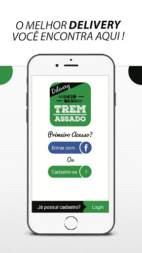 Trem Assado Delivery Screen 2