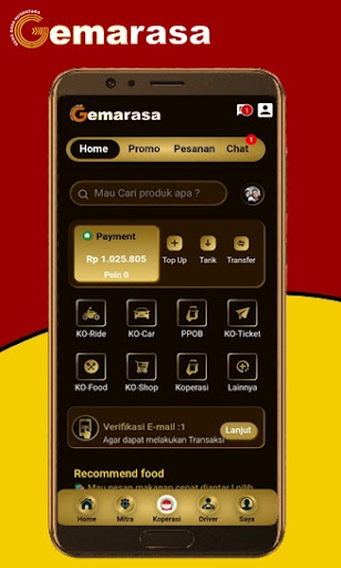 Android application Gema Rasa Nusantara screenshort