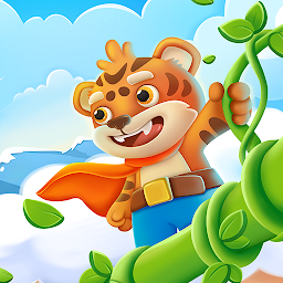 「Jungle Town: 3〜5歳の子供向けの子供向けゲーム」のアイコン画像