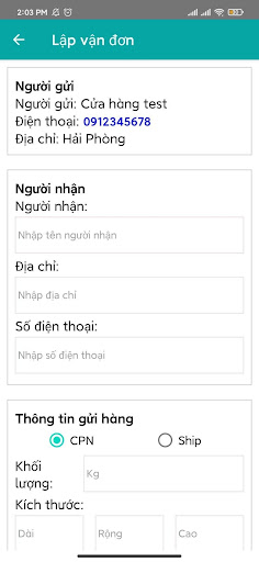 ThanhLoc Express Screen 3