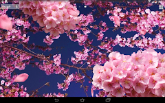screenshot of Flowers 3D live wallpaper