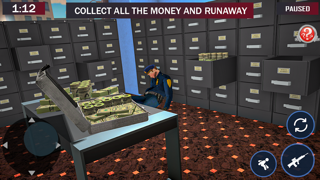 Captura de Pantalla 7 Robbers Bank Heist: Ultimate Police Chase 2020 android