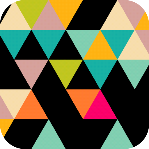 Colorful Triangles logo