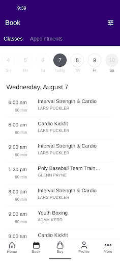 FitSport Kinetics Screen 2