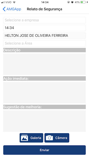 AMGApp Screen 2