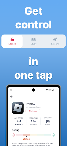 Android application Ohana Screen Time Control App screenshort