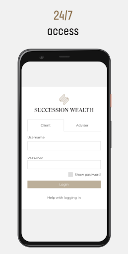 Android application Succession Wealth screenshort