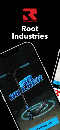 Android application Scooter 3D custom builder screenshort
