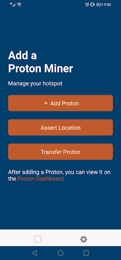 Proton Hotspot Screen 3