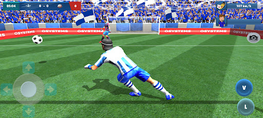 Goalie Wars Football 1vs1  screenshots 1