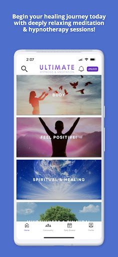 Ultimate Hypnosis, Meditation Screen 3